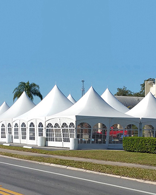 Hotel tent customization