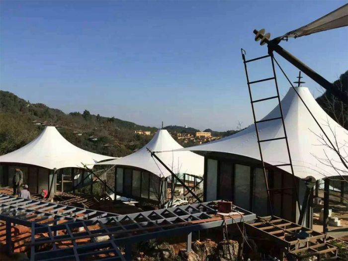 訂制單峰野奢帳篷酒店 戶外酒店帳篷